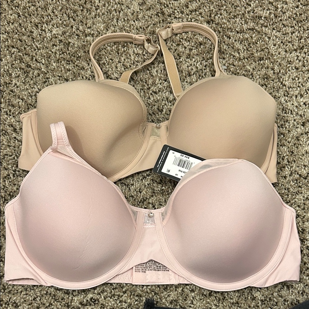 Bali Women's Bras in Beige and Light Pink